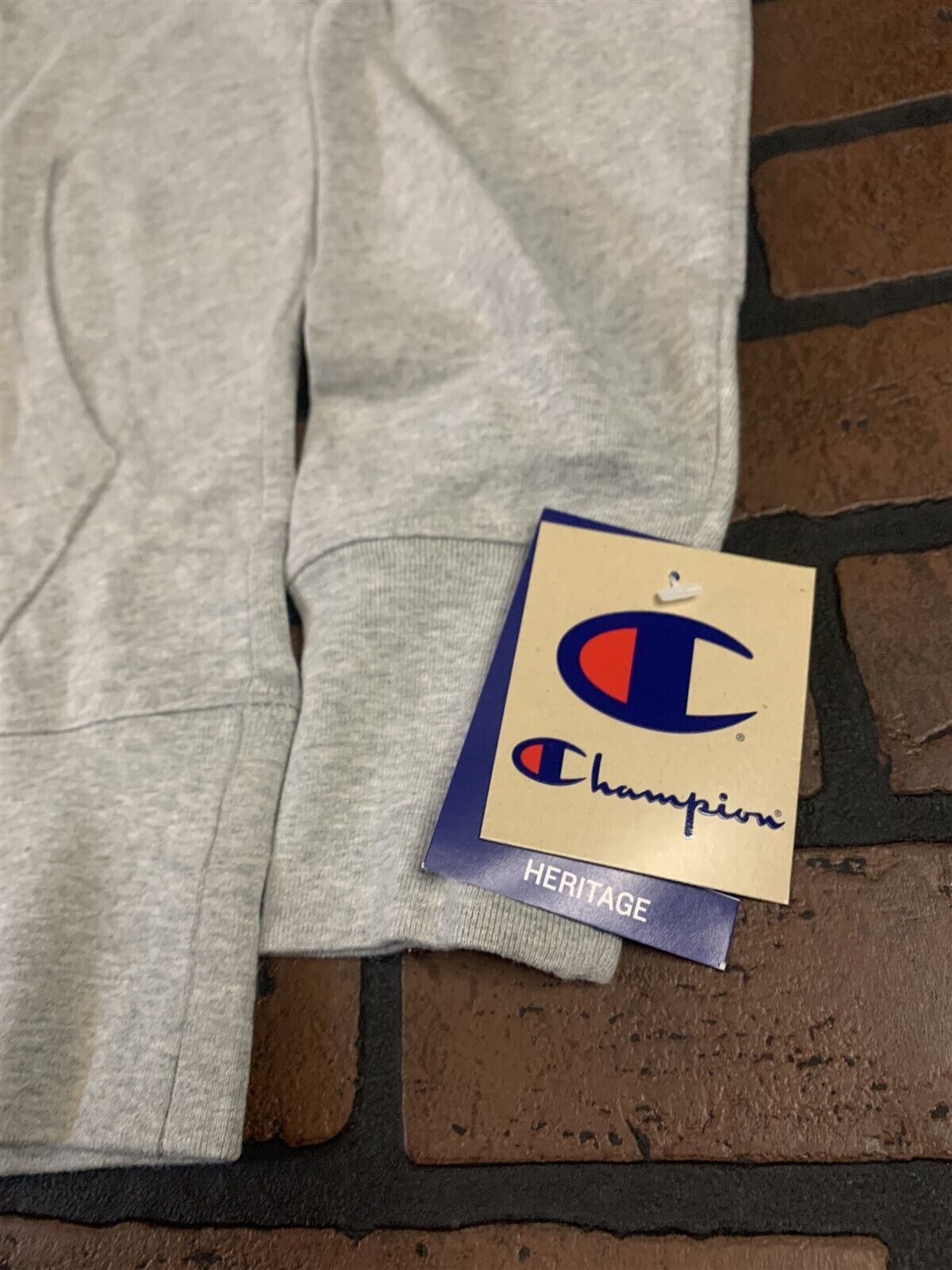 Champion Gray Long Sleeved Rugby Shirt