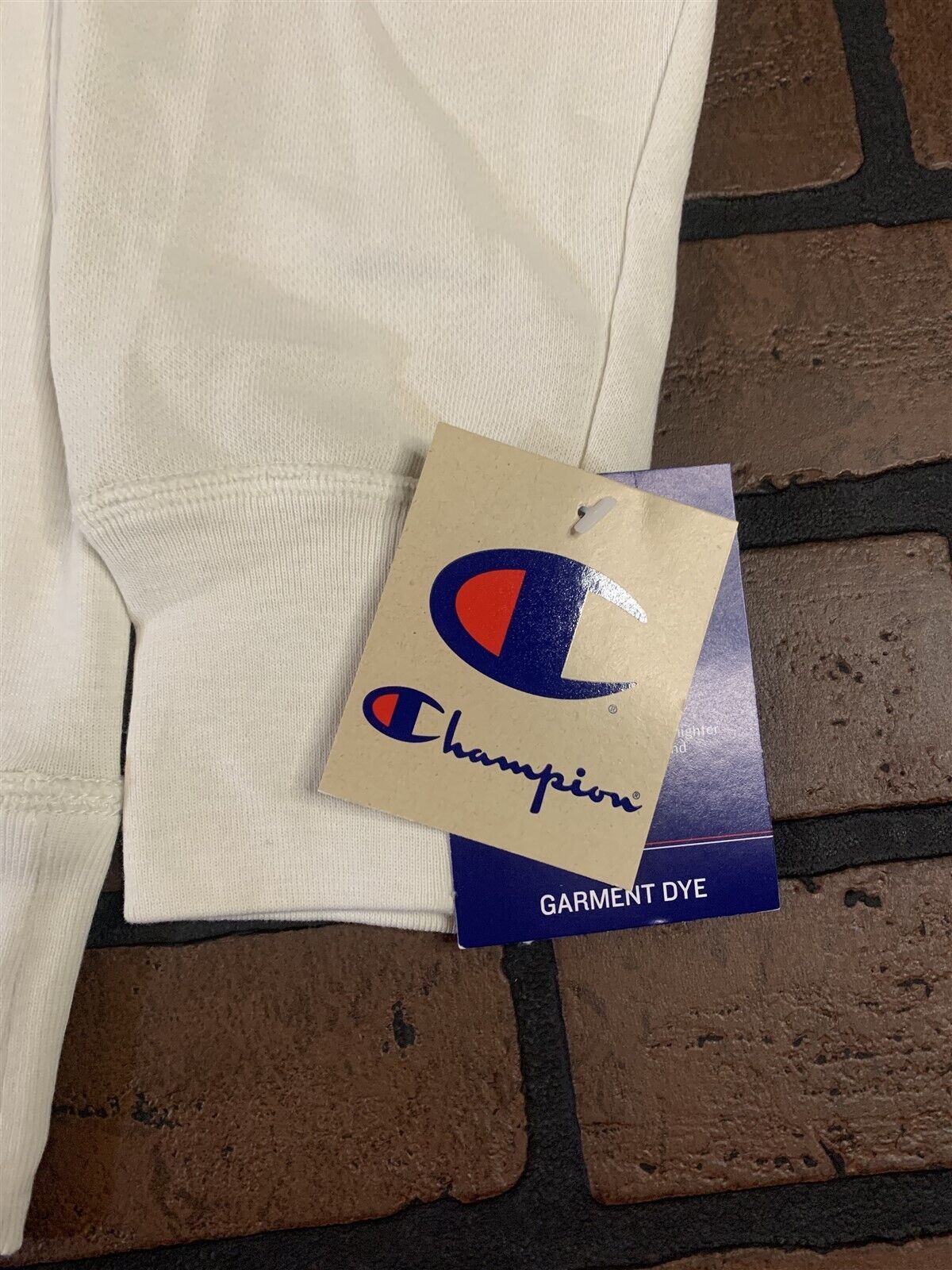 Champion Cream Light Weight Sweatshirt