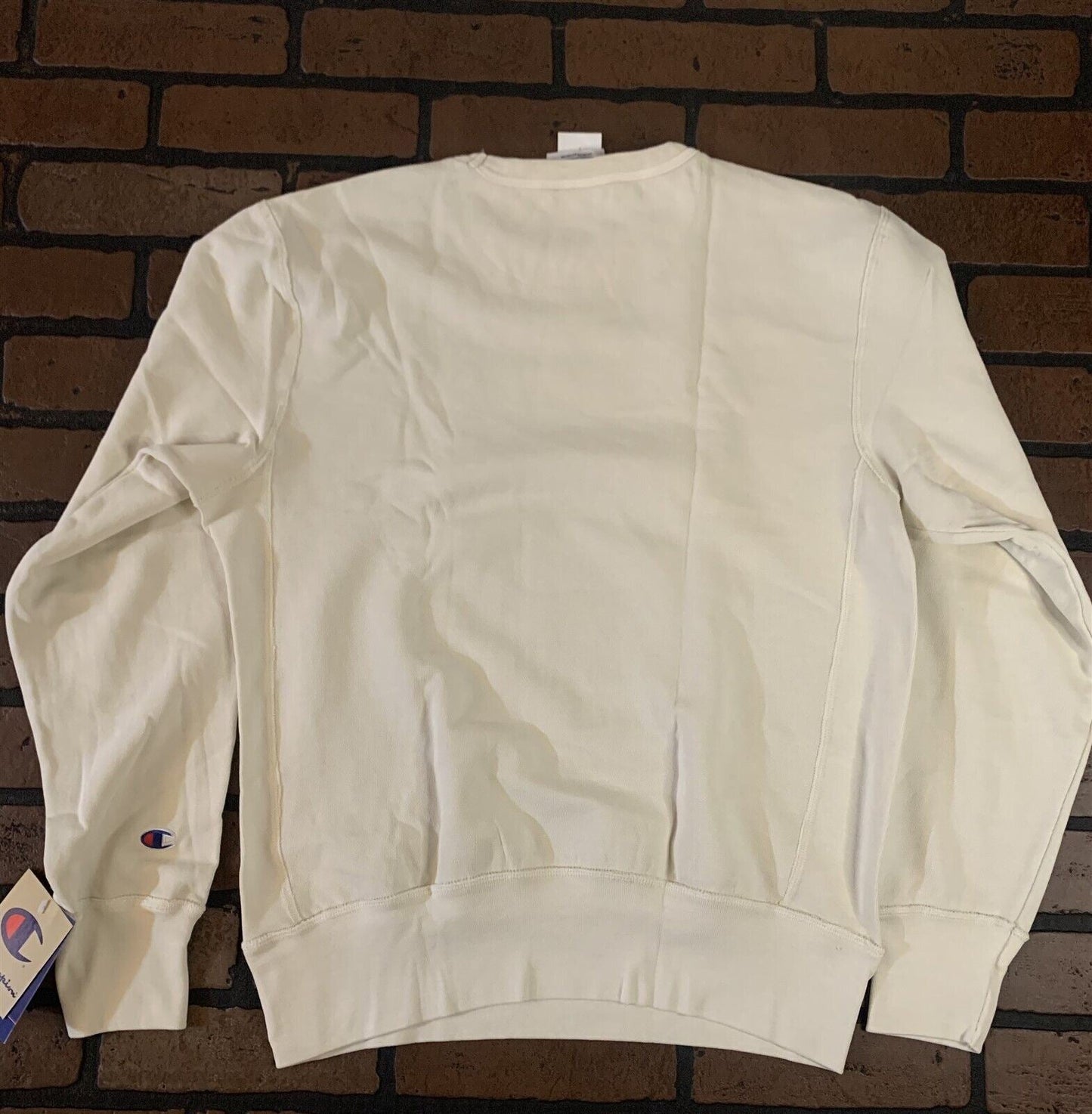 Champion Cream Light Weight Sweatshirt