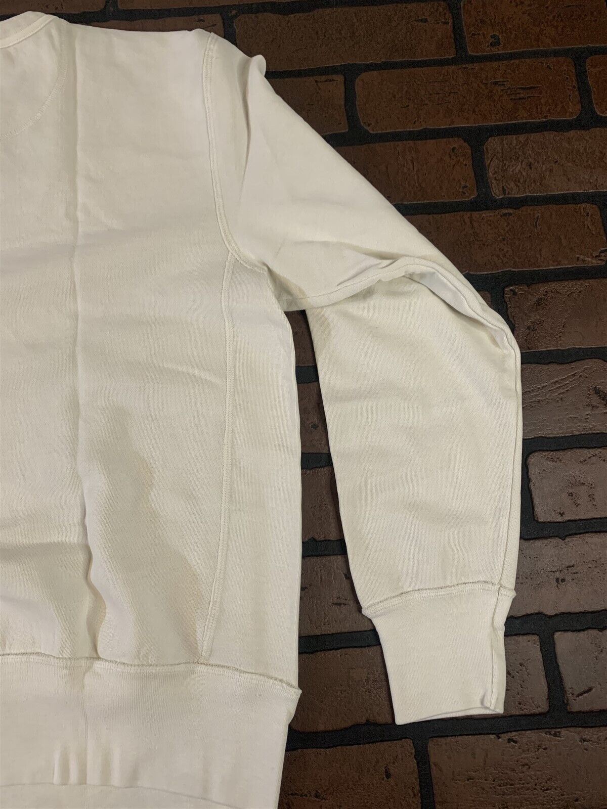 Champion Cream Light Weight Sweatshirt