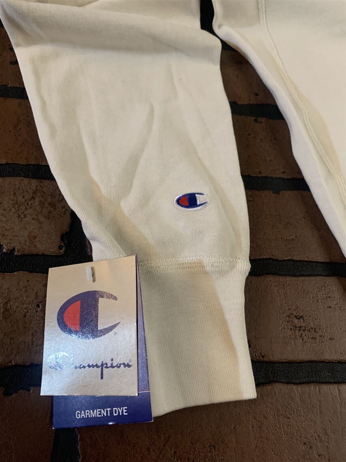 Champion Cream Light Weight Sweatshirt
