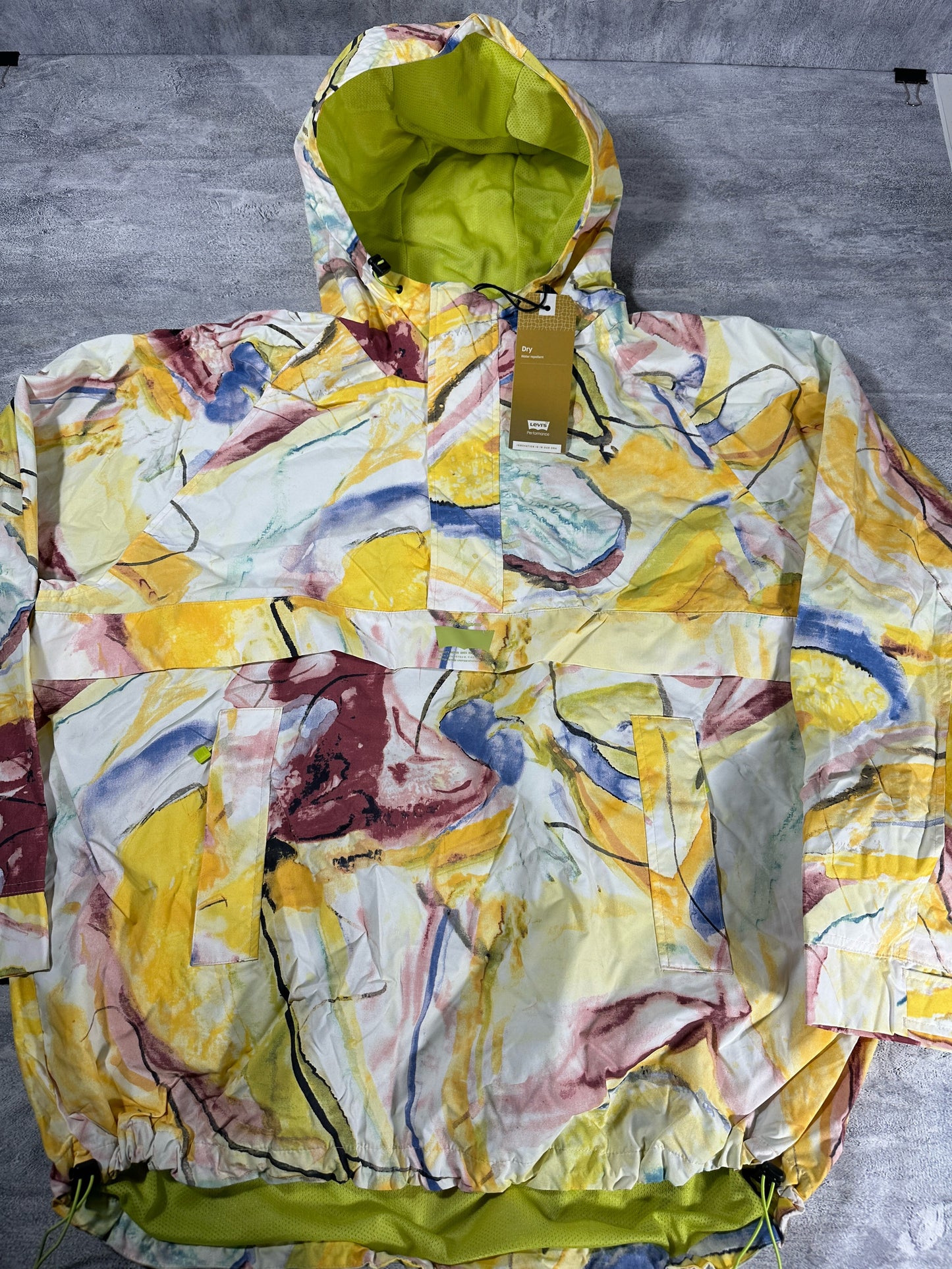 Levi's Stockton Anorak 1/2 Zip Wind Breaker