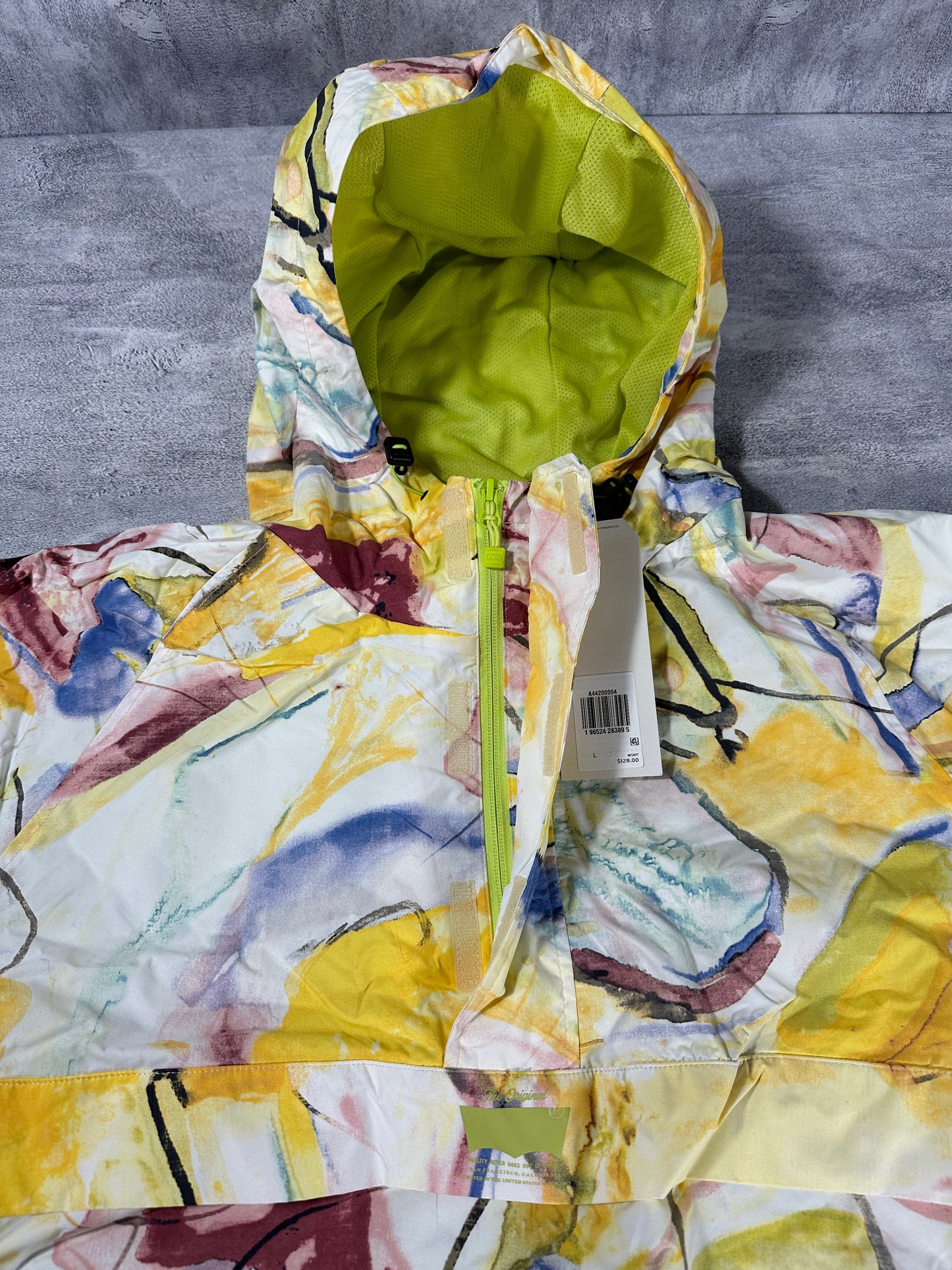 Levi's Stockton Anorak 1/2 Zip Wind Breaker