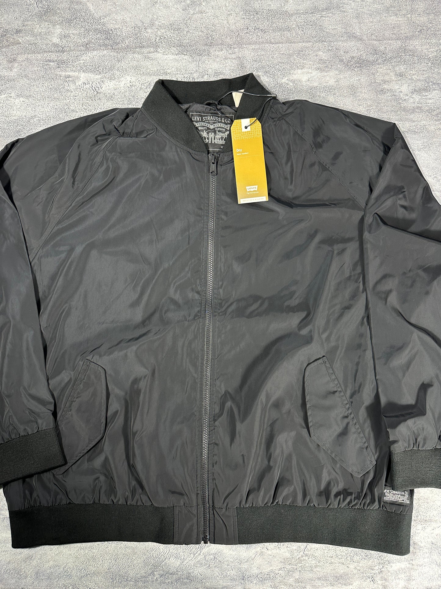 Levi's Light Weight Black Bomber Jacket