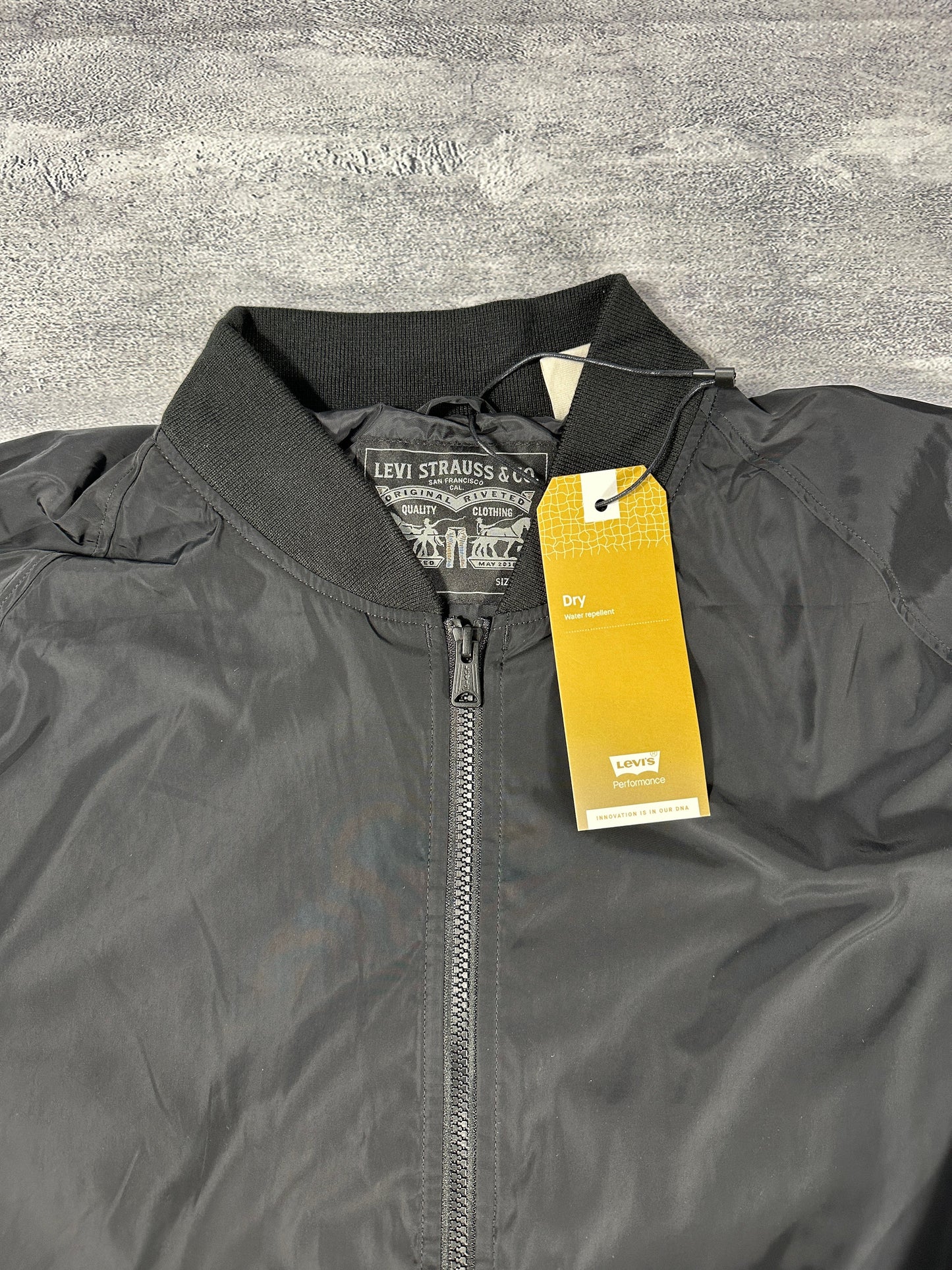 Levi's Light Weight Black Bomber Jacket