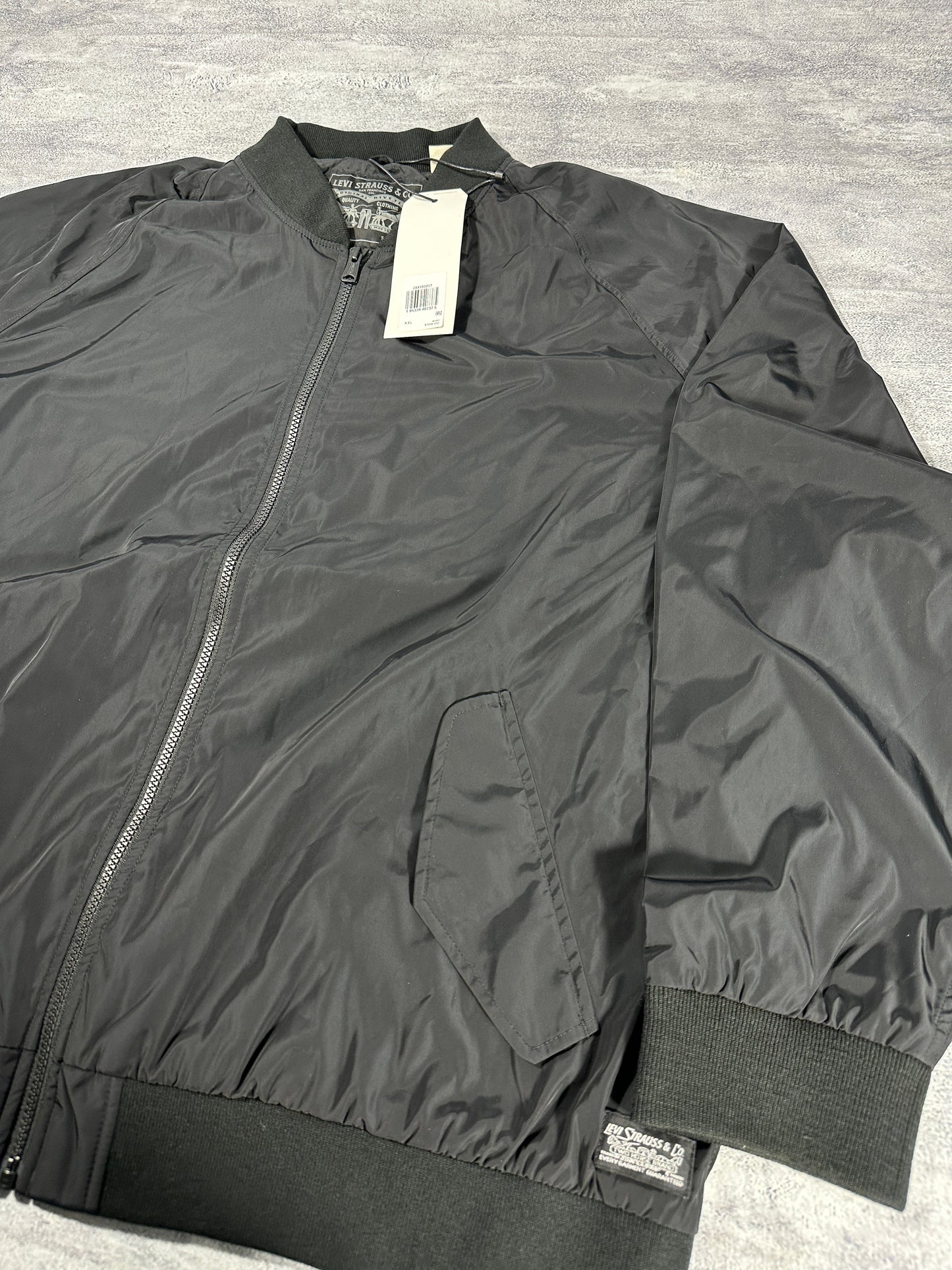 Levi's Light Weight Black Bomber Jacket