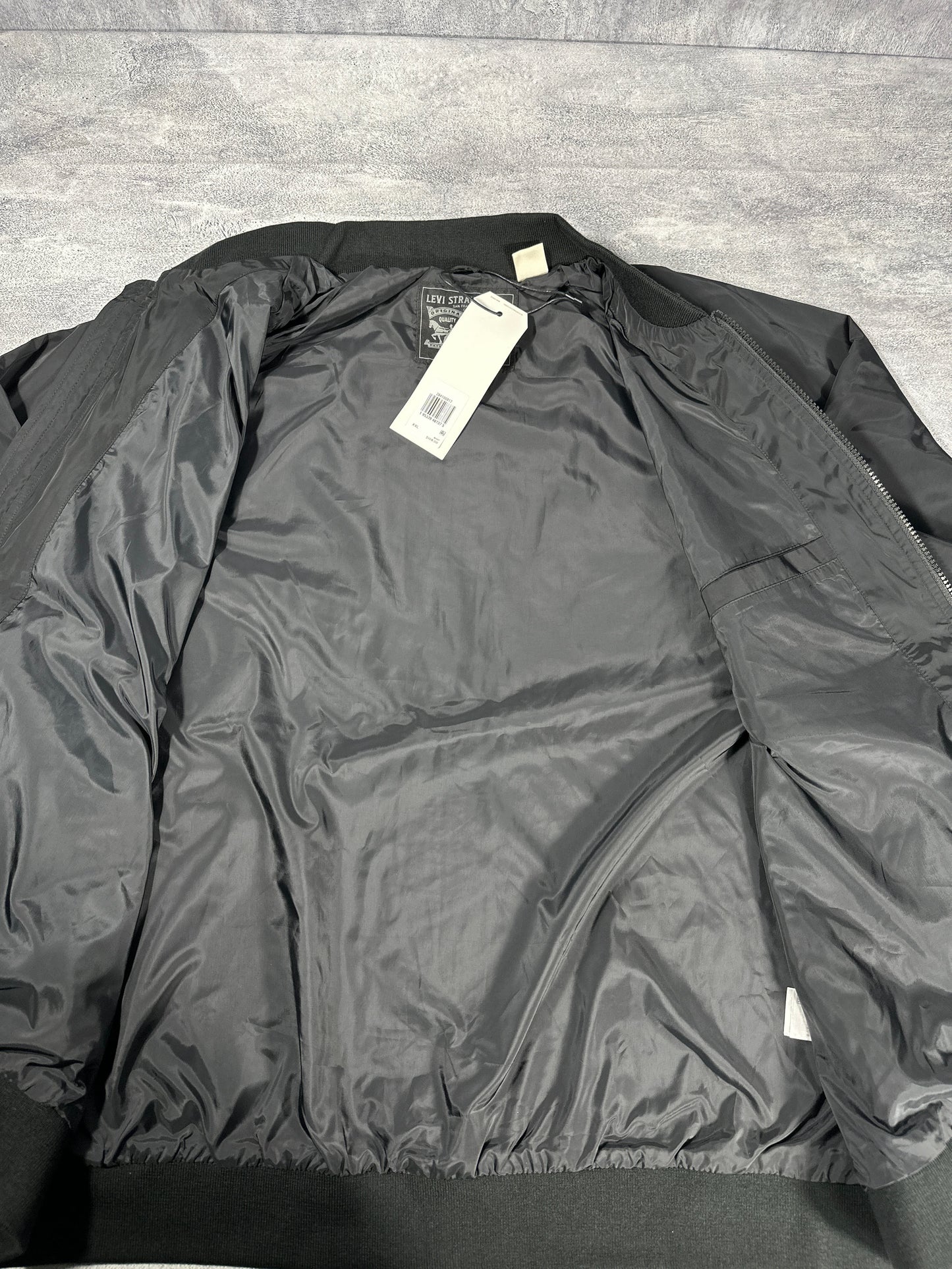 Levi's Light Weight Black Bomber Jacket