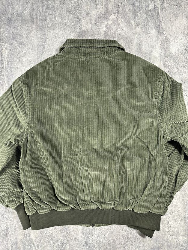 Levi's Green Corduroy Zipper Jacket