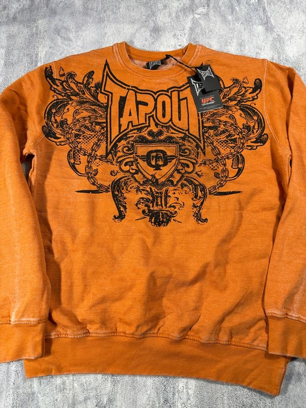 Tap-Out UFC Vintage Orange Sweatshirt
