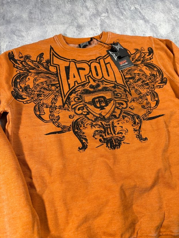 Tap-Out UFC Vintage Orange Sweatshirt