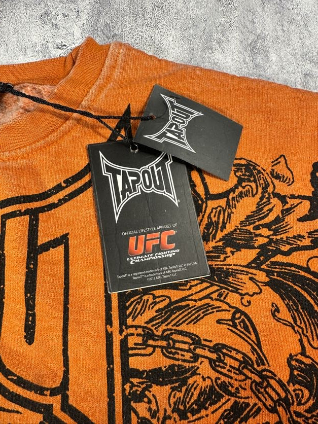 Tap-Out UFC Vintage Orange Sweatshirt