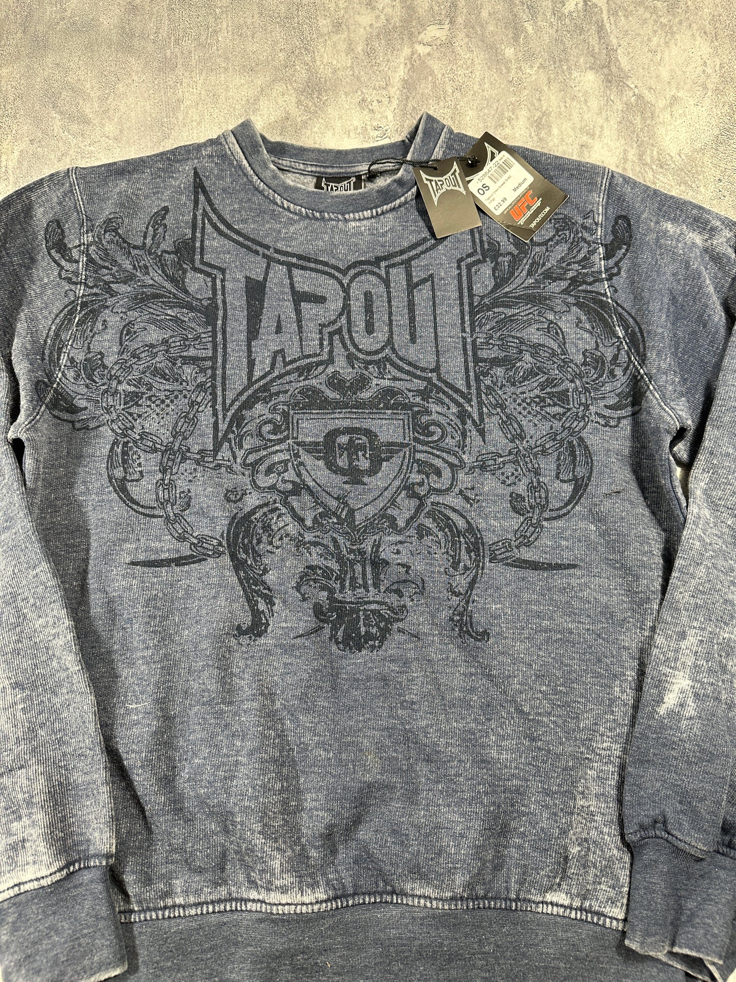 Tap-Out UFC Vintage Indigo Sweatshirt