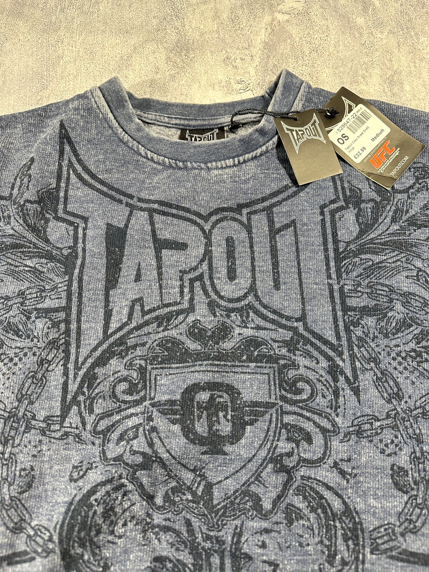 Tap-Out UFC Vintage Indigo Sweatshirt