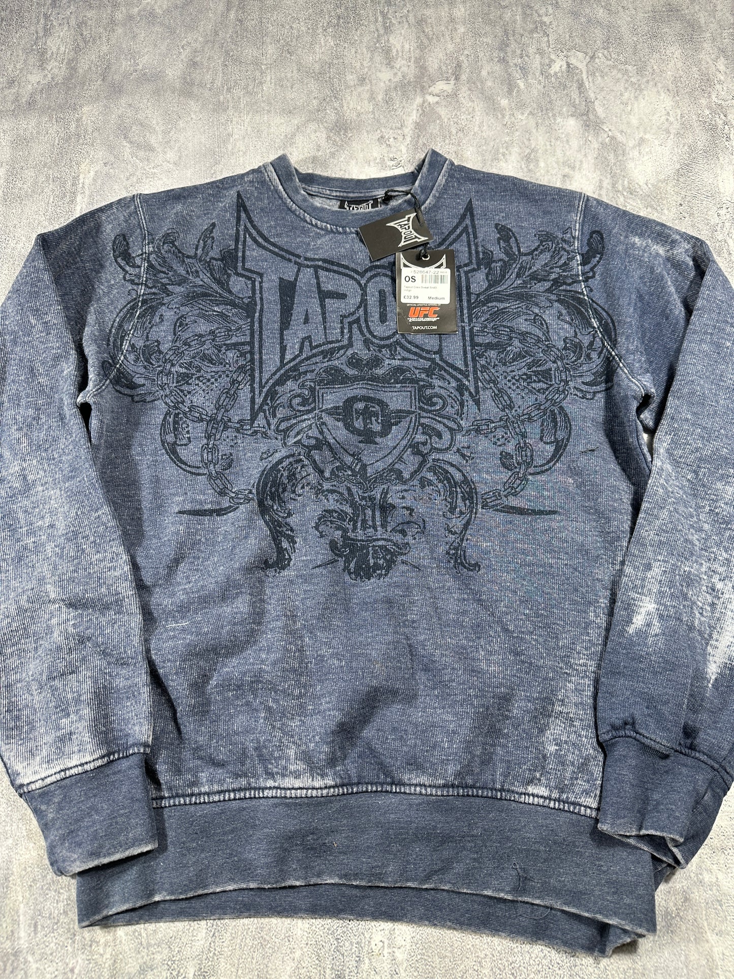 Tap-Out UFC Vintage Indigo Sweatshirt