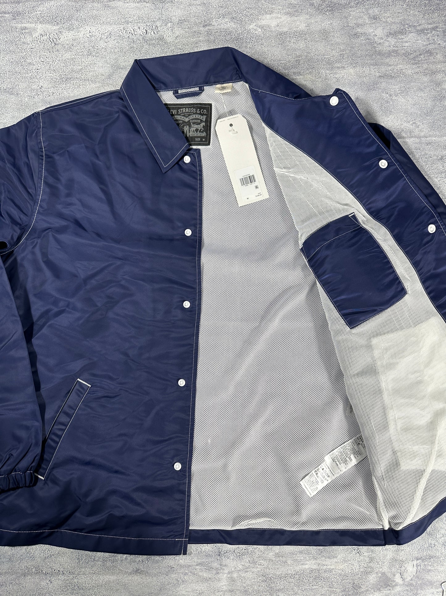 Levi's Merritt Surf Striped Windbreaker