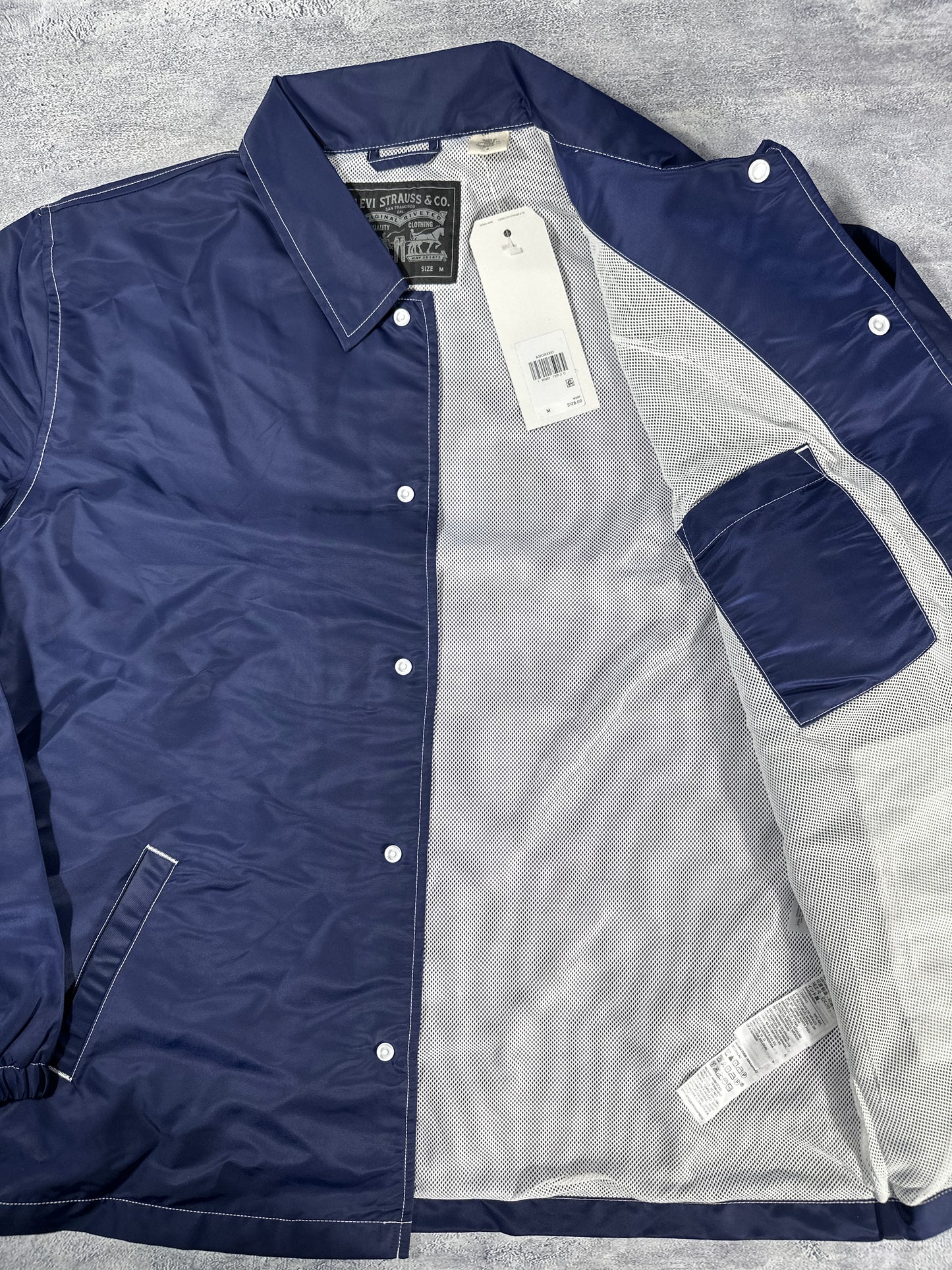 Levi's Merritt Surf Striped Windbreaker