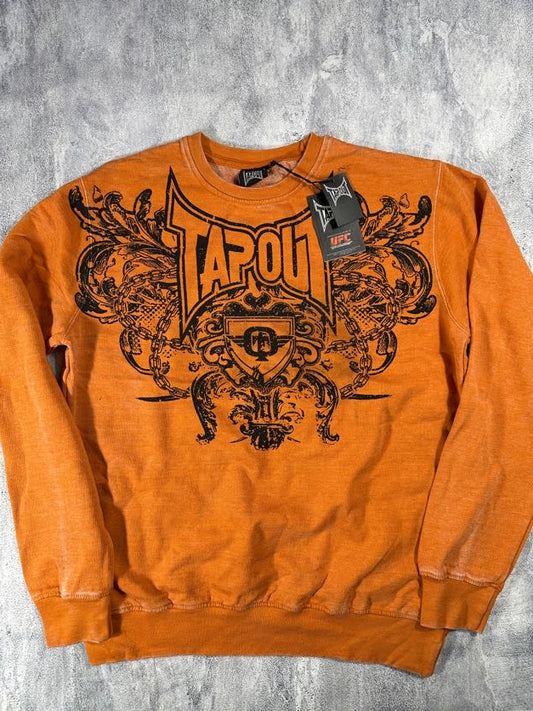 Tap-Out UFC Vintage Orange Sweatshirt